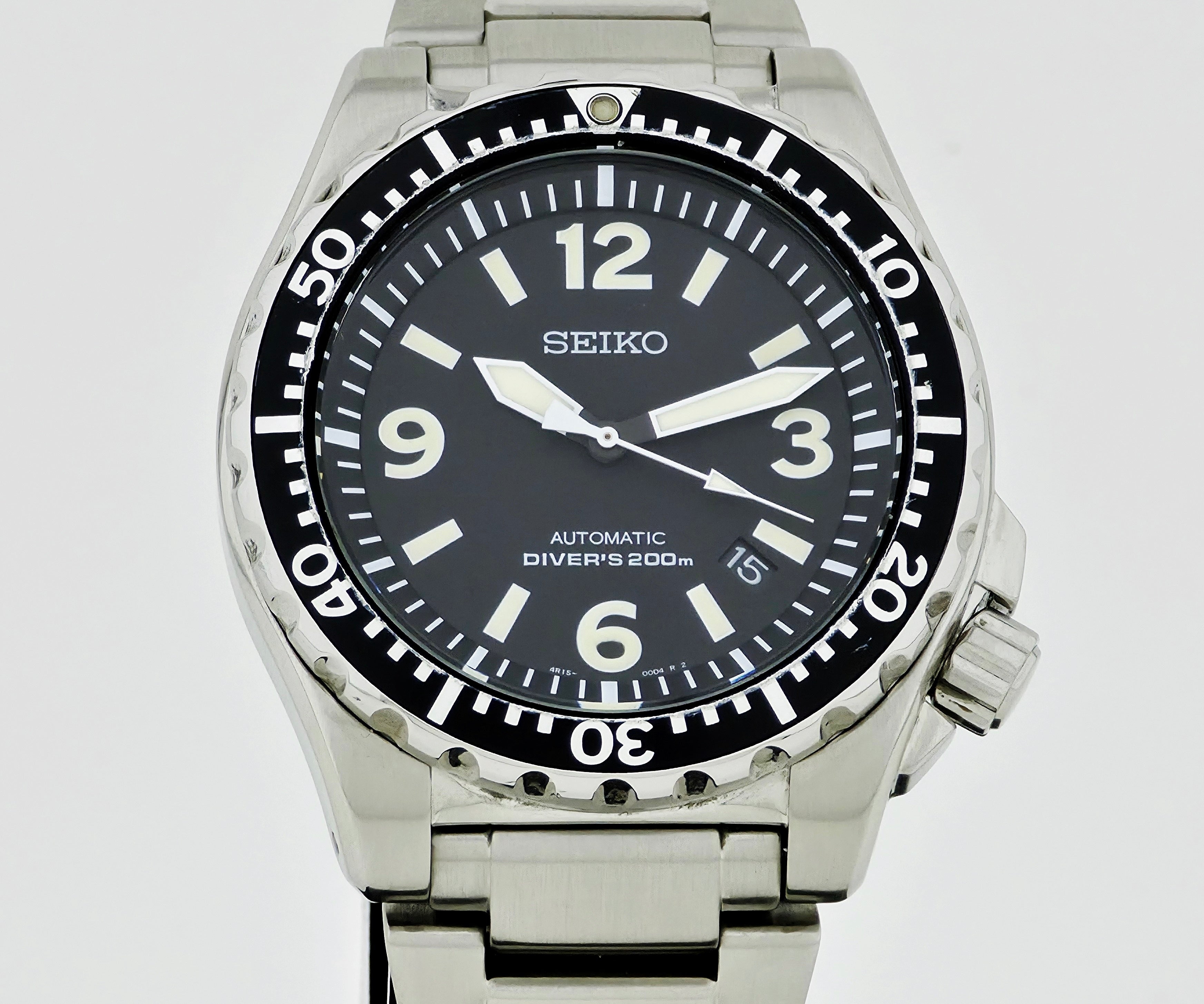 SEIKO Spork Diver 200m Automatic 44mm Steel Men's watch Ref: 4R15
