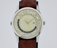 HAMILTON "POWER" world timer - world hours Quartz, 38mm Steel Men's watch Ref: 8984