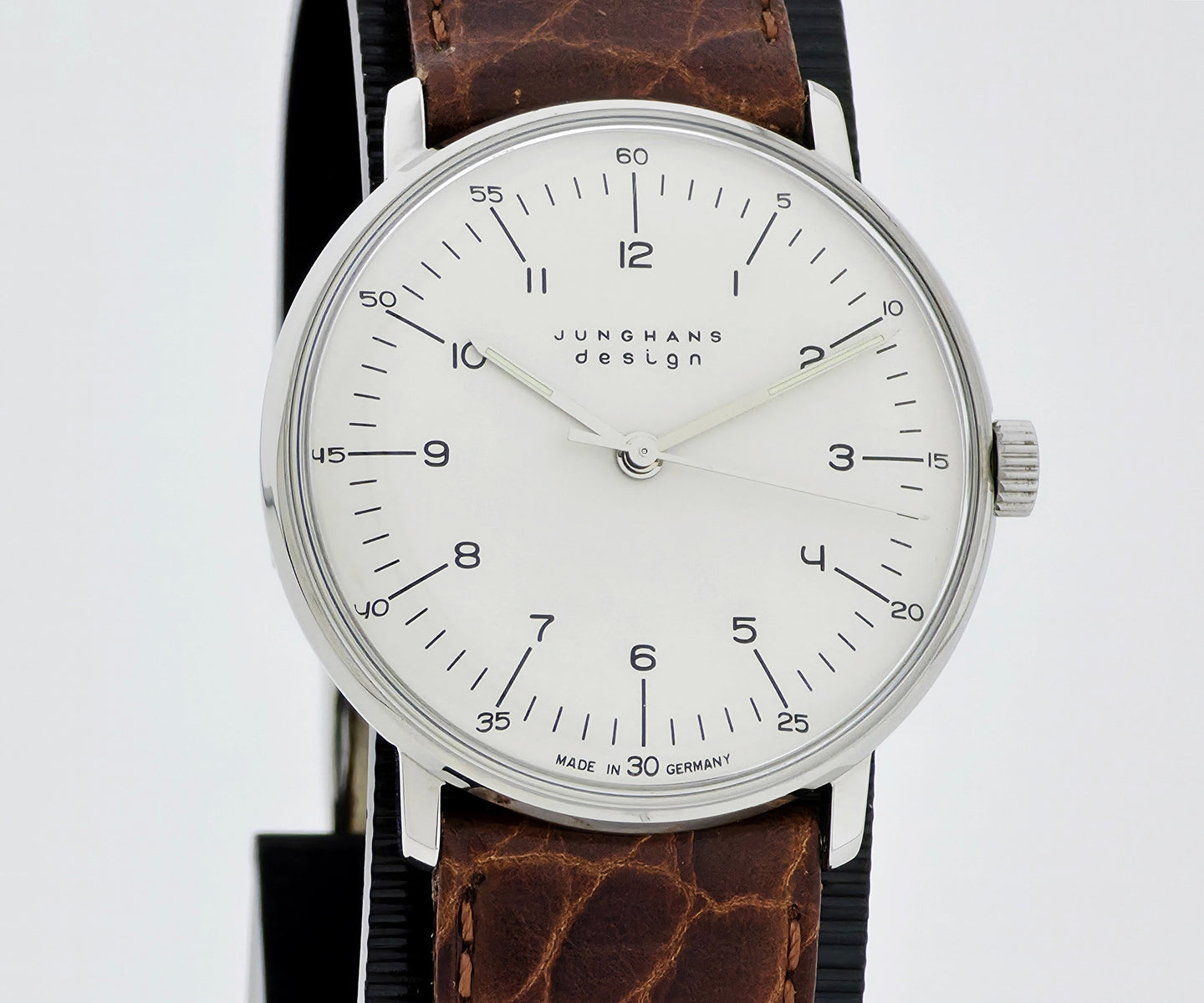 Junghans Max Bill Mechanical Cal. J805.1 Steel 34mm Unisex watch Ref: 27/3701