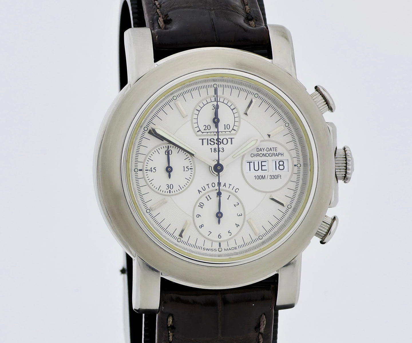 TISSOT T-Lord Day-Date Chronograph automatic Cal. 7750 T166/266 Steel case 41mm