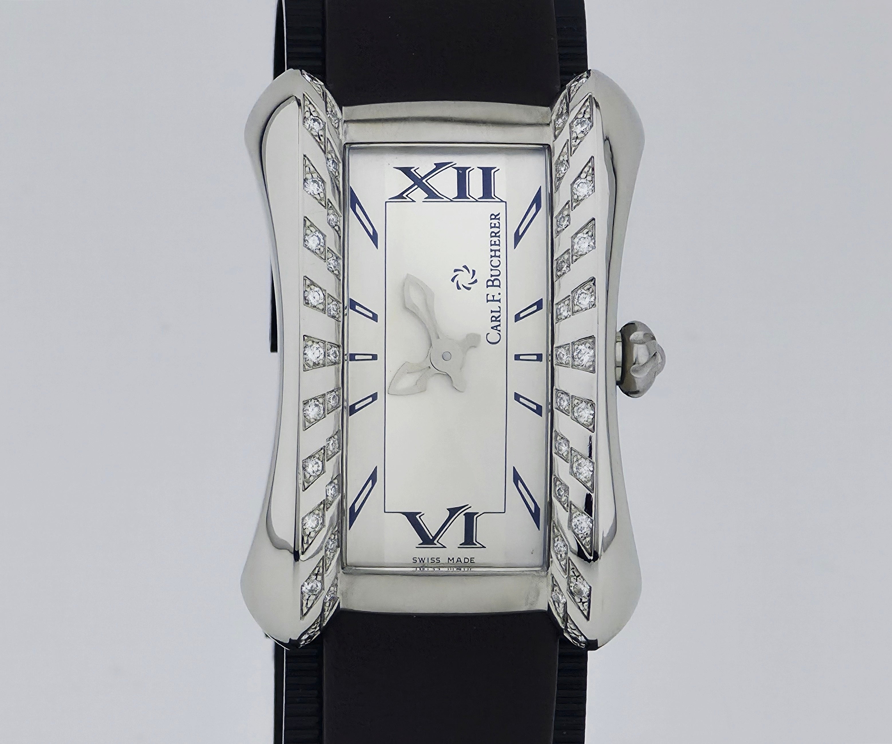Carl F. Bucherer Alacria Diamond Ladies Pre-Owned Carl F. Bucherer Alacria Women Watch in Black  main image 2