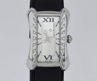 Ladies Carl F. Bucherer Alacria Quartz, Diamond Bezel, Steel case Ref: 10705.08