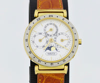 Rare WINTEX MoonPhase Full-Calendar Automatic, Two-tone Unisex watch 33mm