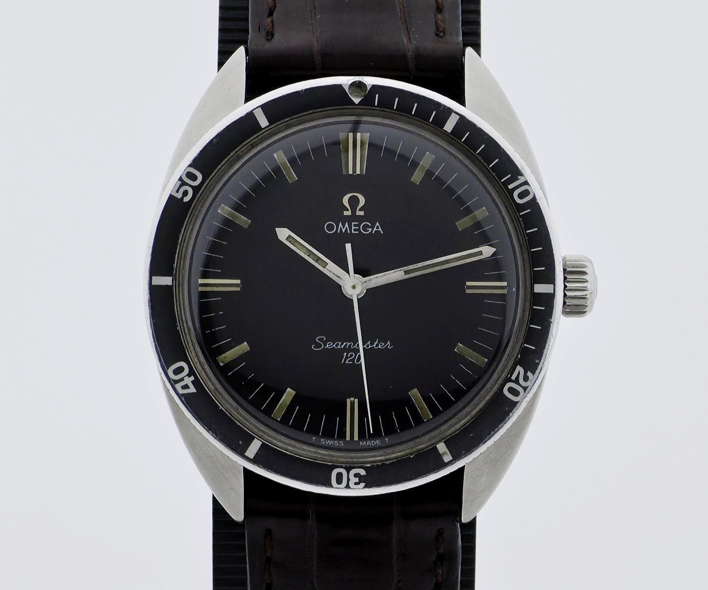 Vintage OMEGA Seamaster 120 mechanical Cal. 601 Steel case 36.5mm Ref: 135.027