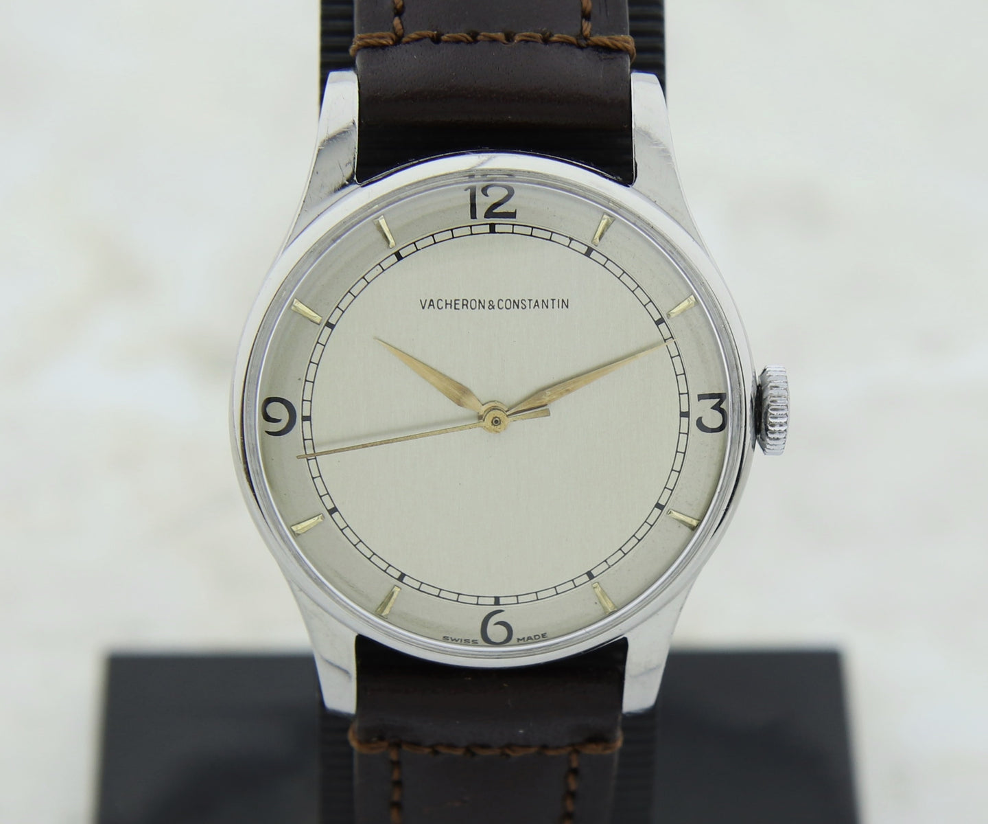 Vintage Vacheron Constantin Mechanical Cal. P454/5B Steel Men’s watch Ref: 4301