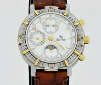Lucien Rochat chrono automatic 7751 Full calendar, Moonphase. Steel & 18k Gold 42mm