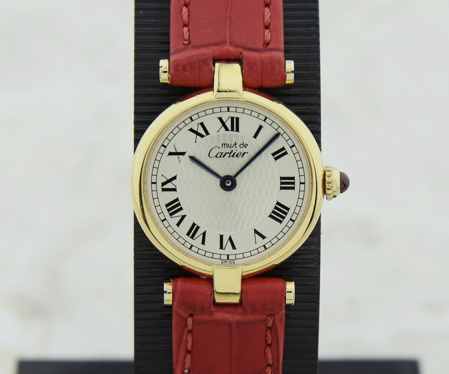Ladies Cartier Must de Vermeil quartz, 925 Silver & Gold plated Limited 1847-1997