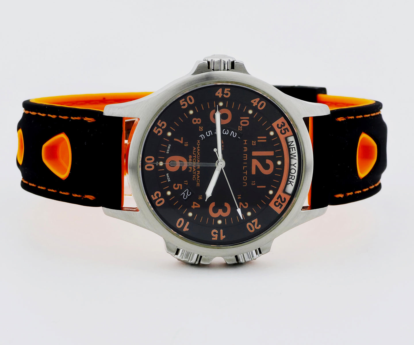 HAMILTON Khaki Air Race GMT automatic, H776650 Steel men's watch 42mm
