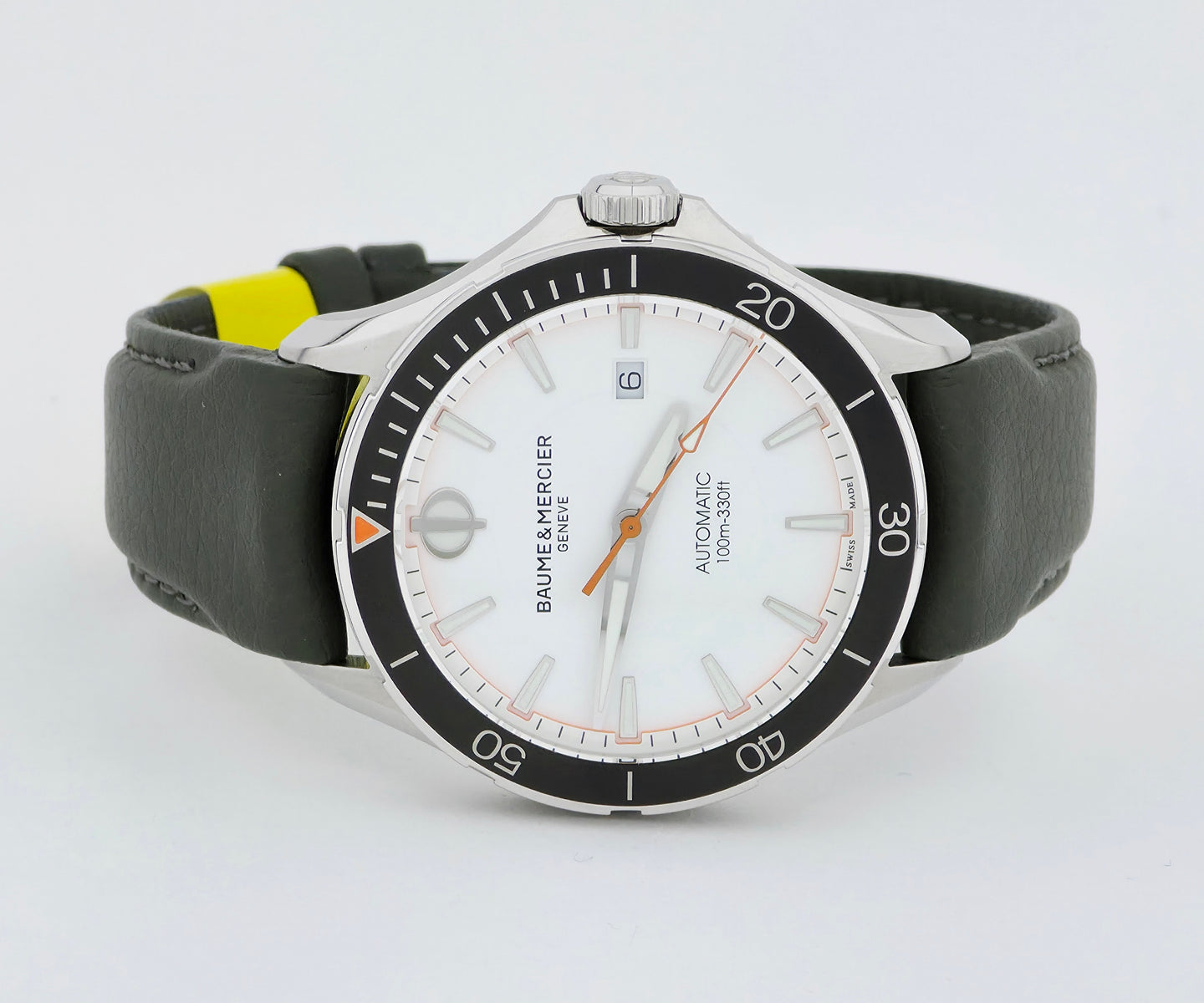 Baume & Mercier Clifton Club Automatic, 42mm Steel Men's watch Ref: 65827