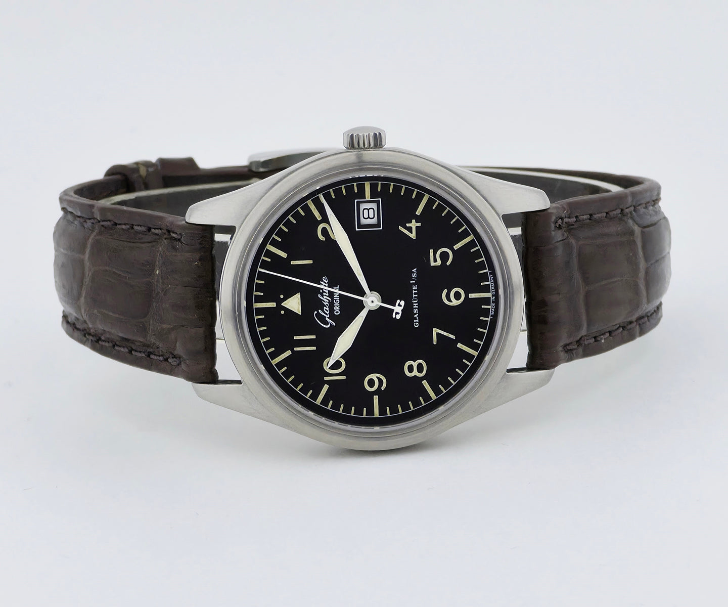 Glashütte Original Navigator Automatic Cal. GUB 10-30 Steel case 36mm 10-33-07-07-04