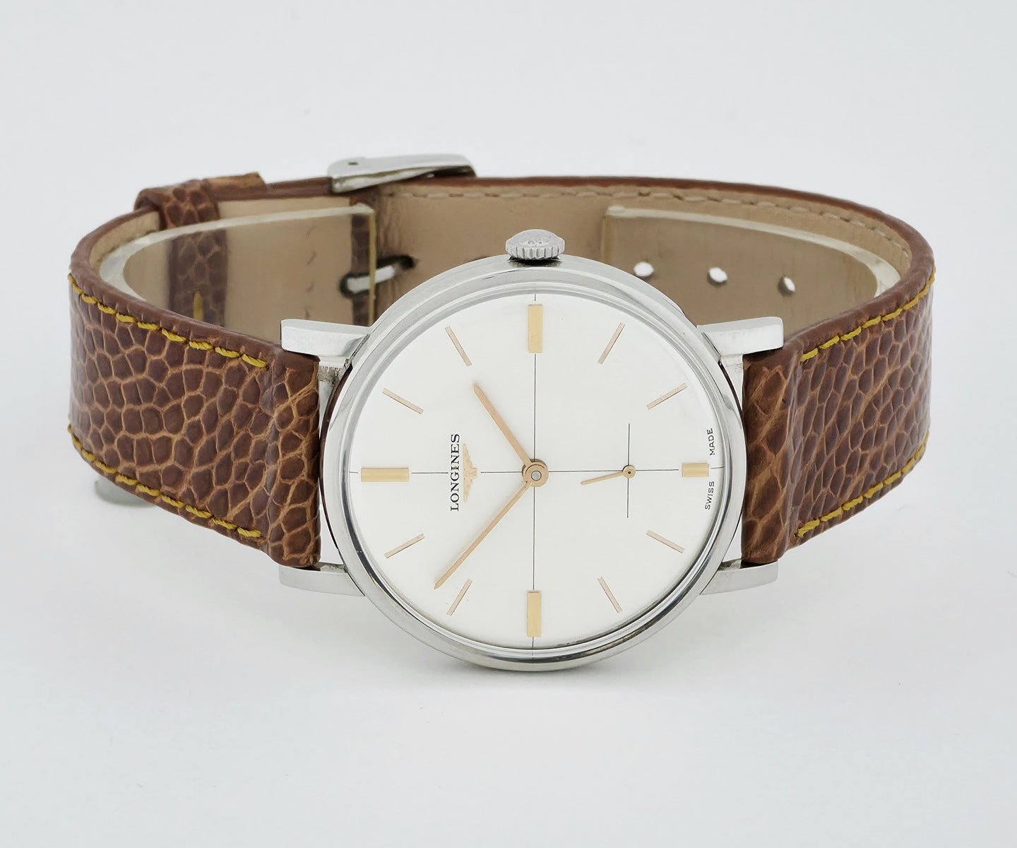 Vintage LONGINES mechanical Cal.30L Stainless steel case 35mm Ref: 8900