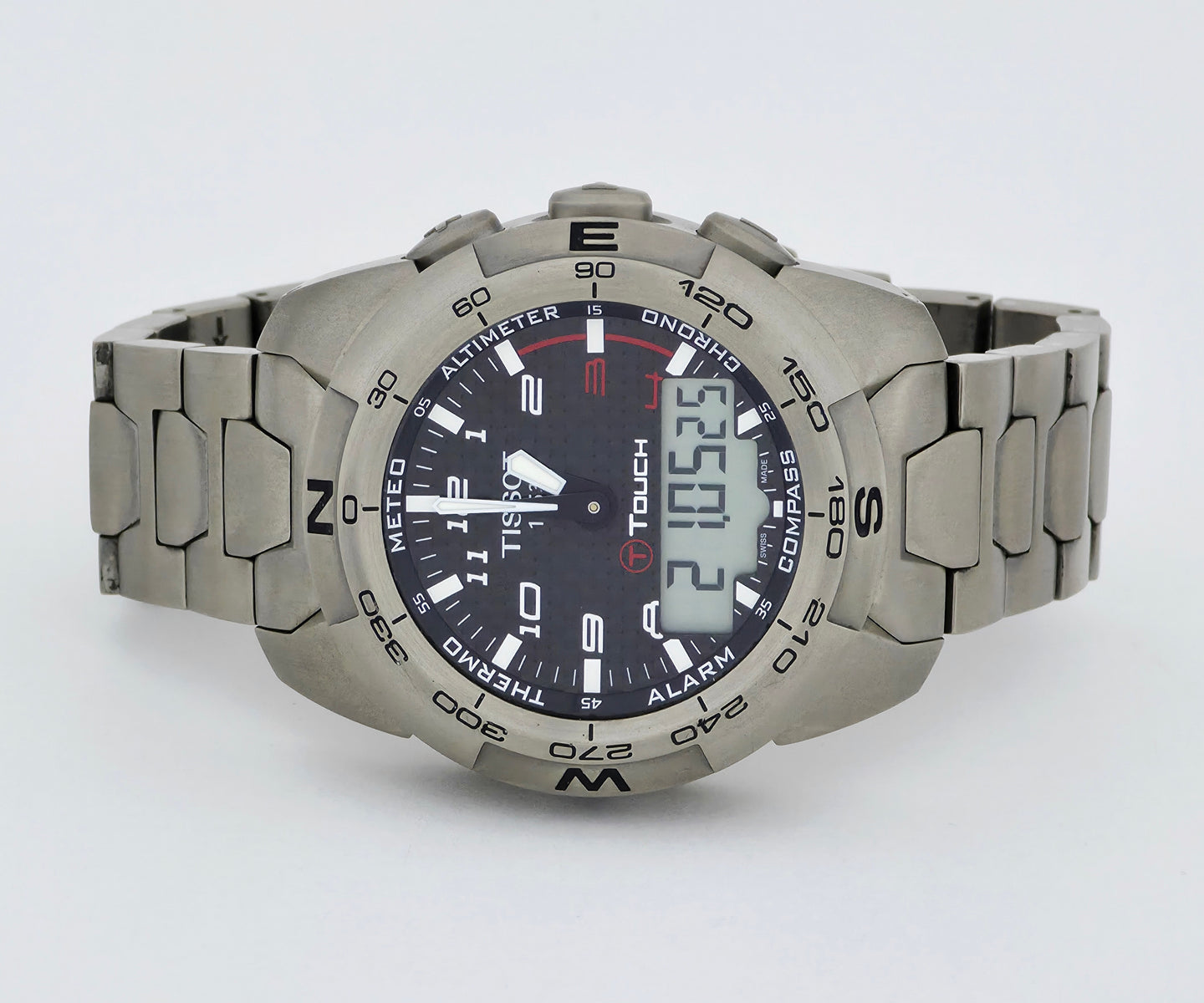 Tissot T-Touch Expert T013420A Carbon dial, 43mm Titanium Men's watch