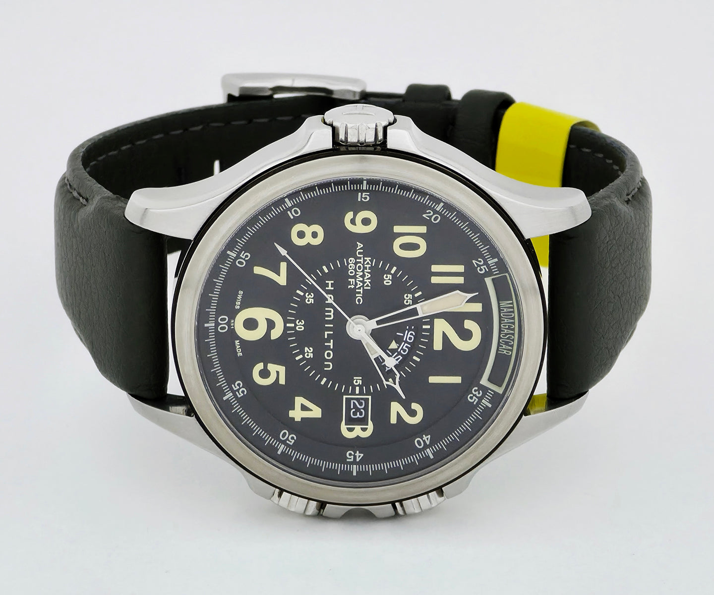 HAMILTON Khaki Automatic GMT H775650 Special Edition Conservation Harrison Ford watch