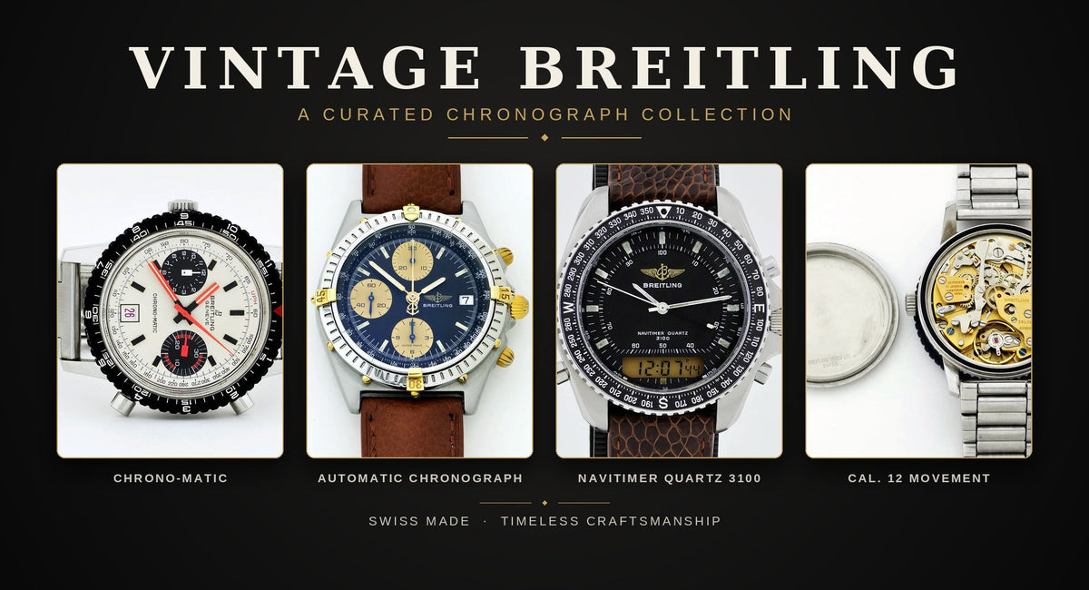 Vintage Breitling Chronographs for Sale: Collector's Picks