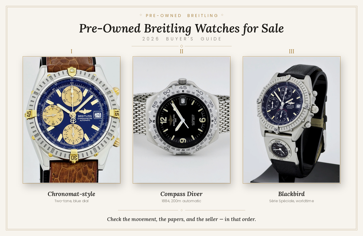 Pre-Owned Breitling Watches for Sale: 2026 Buyer's Guide