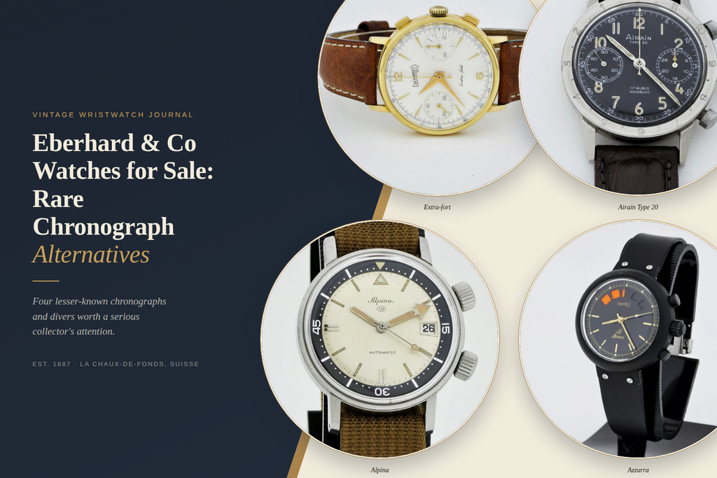 Eberhard & Co Watches for Sale: Rare Chronograph Alternatives