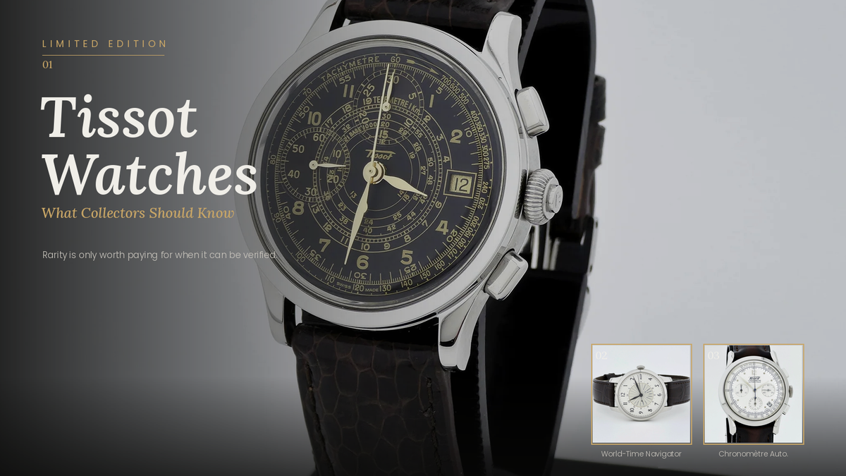 Limited Edition Tissot Watches: What Collectors Should Know