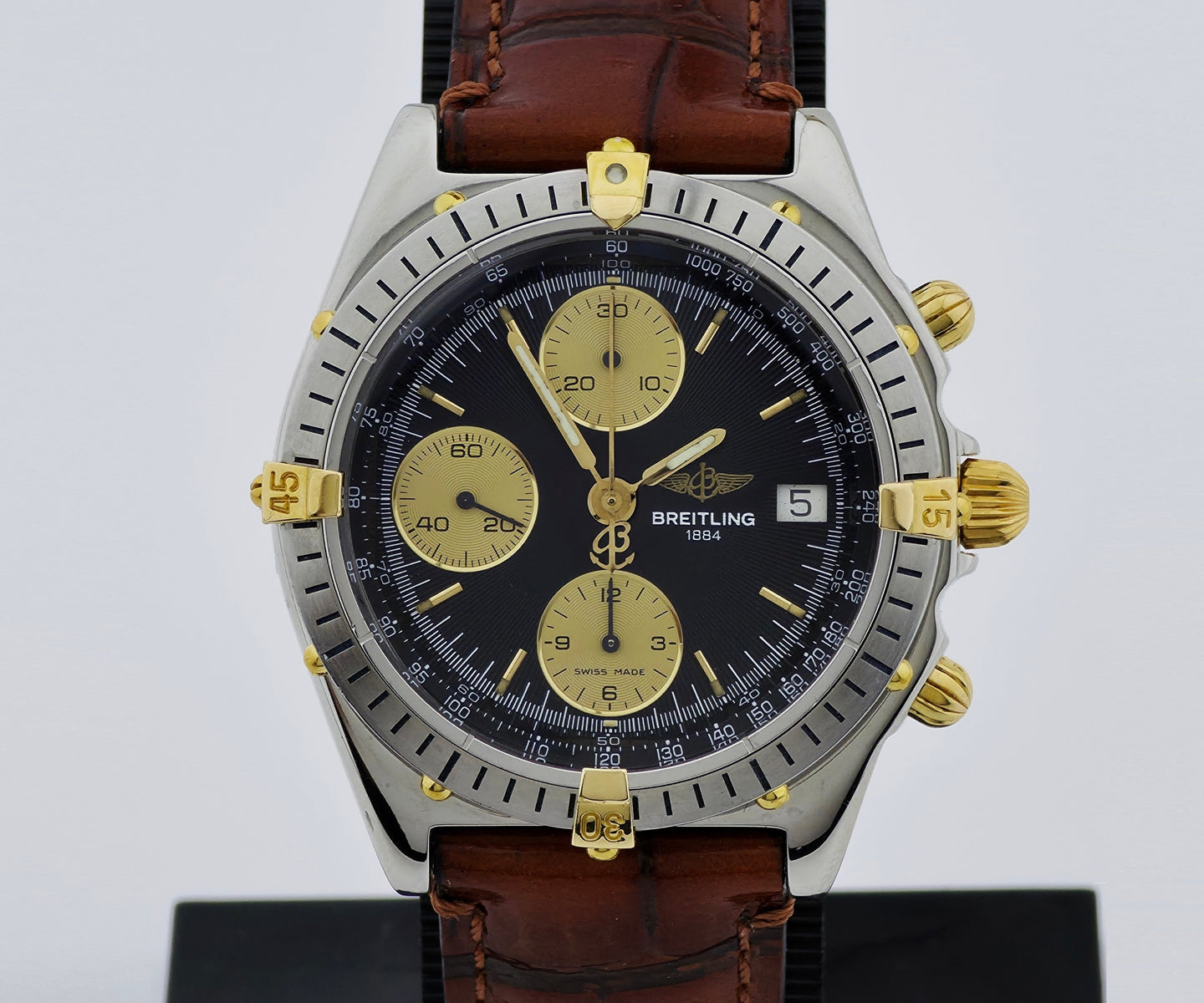 BREITLING Chronomat Chronograph Automatic 40mm Gold & Steel Men's watch B13048