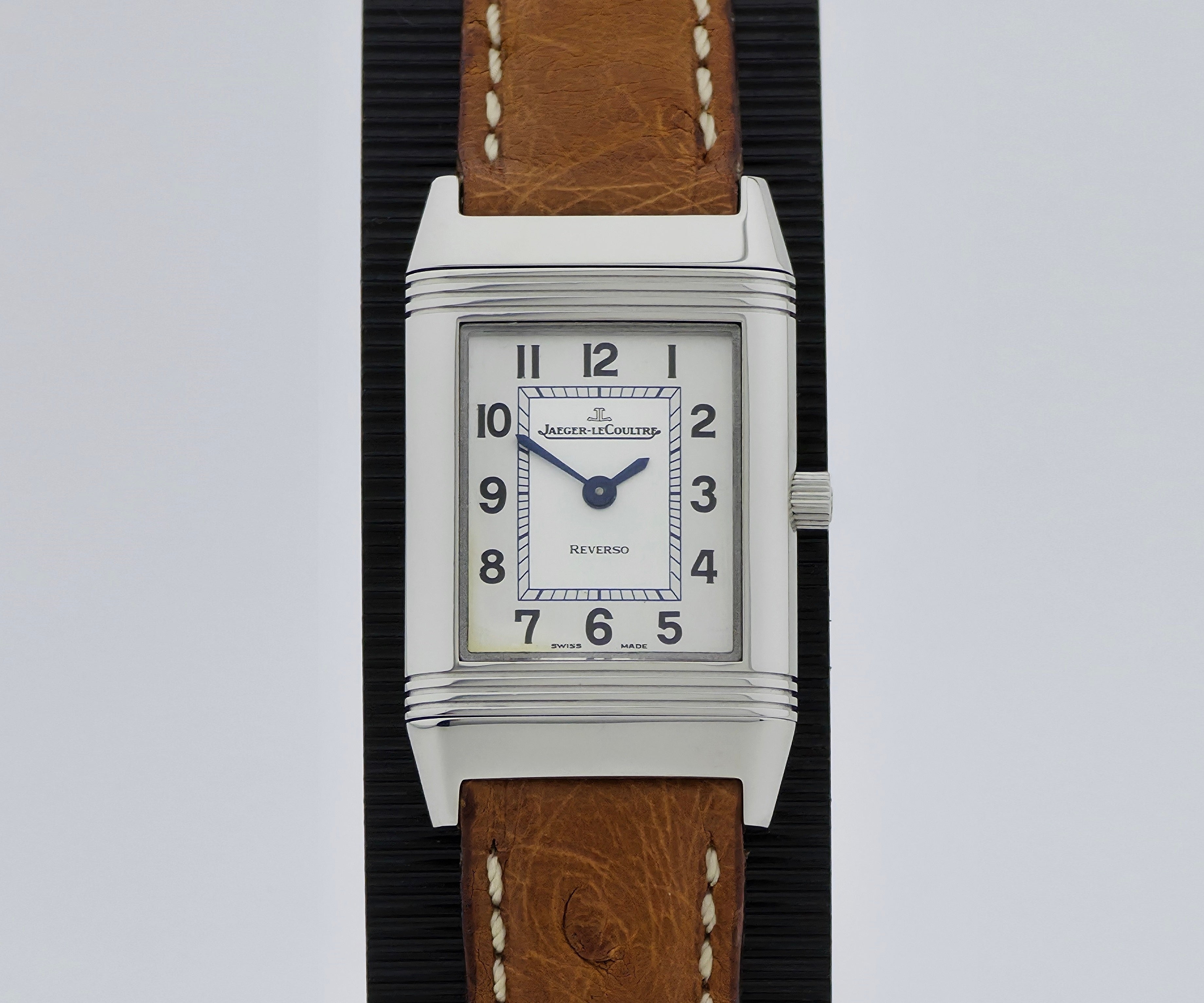 Ladies Jaeger-LeCoultre Reverso Quartz, Stainless steel Ref: 260.8.47 ...