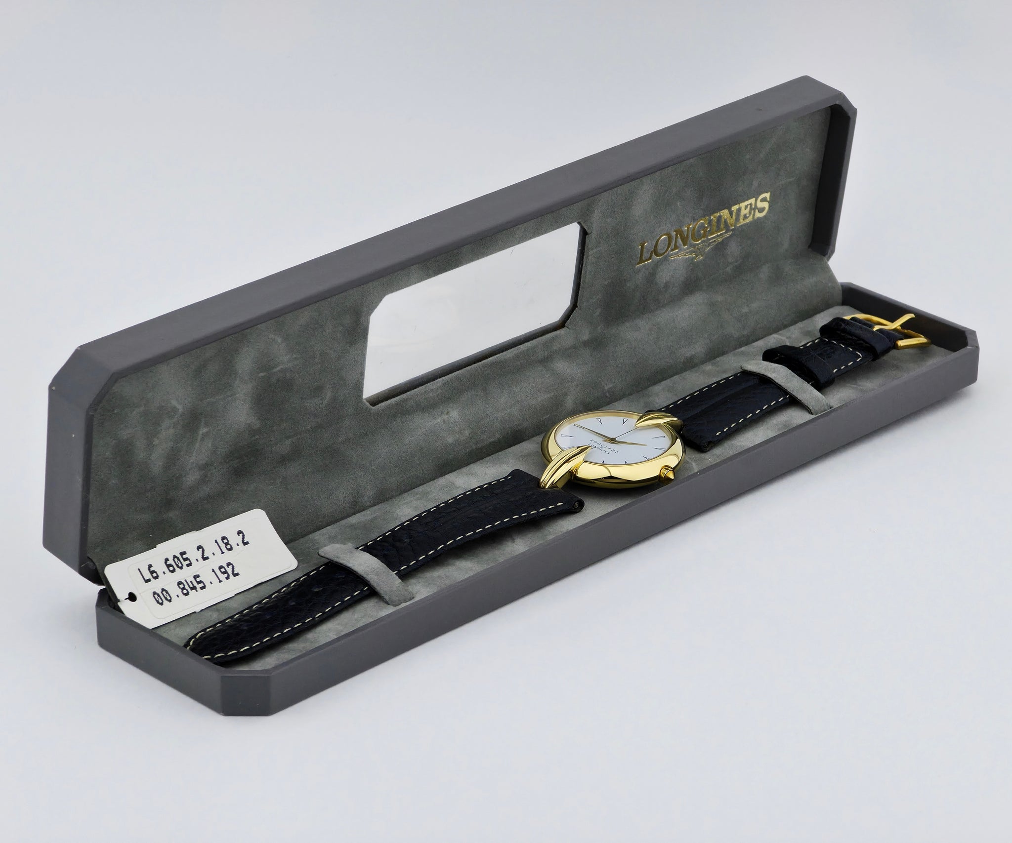 LONGINES Rodolphe Quartz 33mm Steel & Gold plated Unisex watch L6.605.2