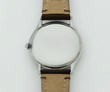 Rare 1940s OMEGA Mechanical Cal. 28 Steel case 35mm for Men’s Ref: 2403/1