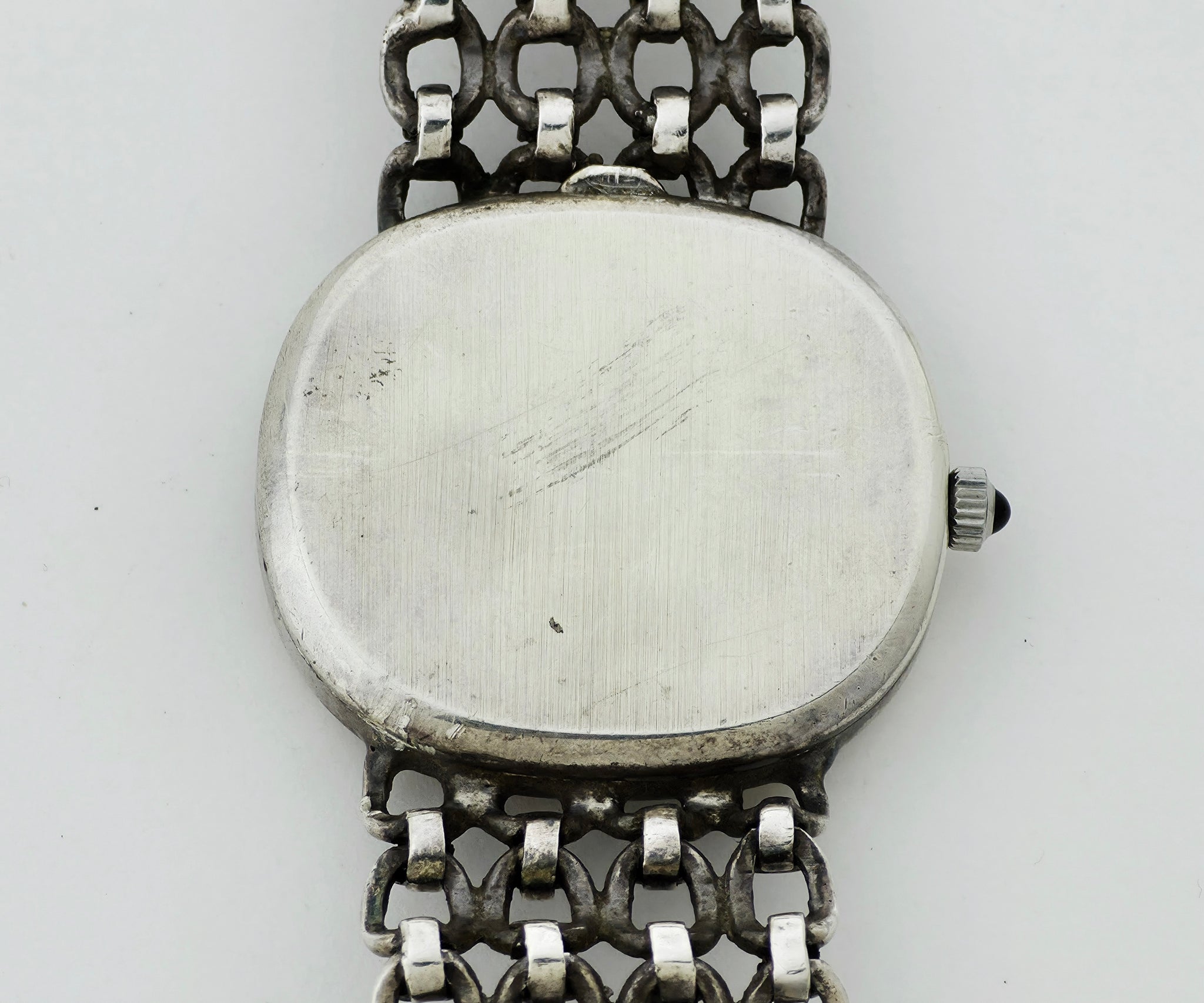Vintage Omega De Ville mechanical Cal. 625 Jeux d'Argent 925 Silver case Ref. 8390