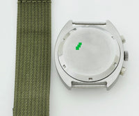 1970s AIRAIN chronograph mechanical Valjoux 7734 Stainless steel case 39.5mm