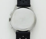 1940s Swiss Chronographe mechanical Excelsior Park 4.  Steel case 35.5mm