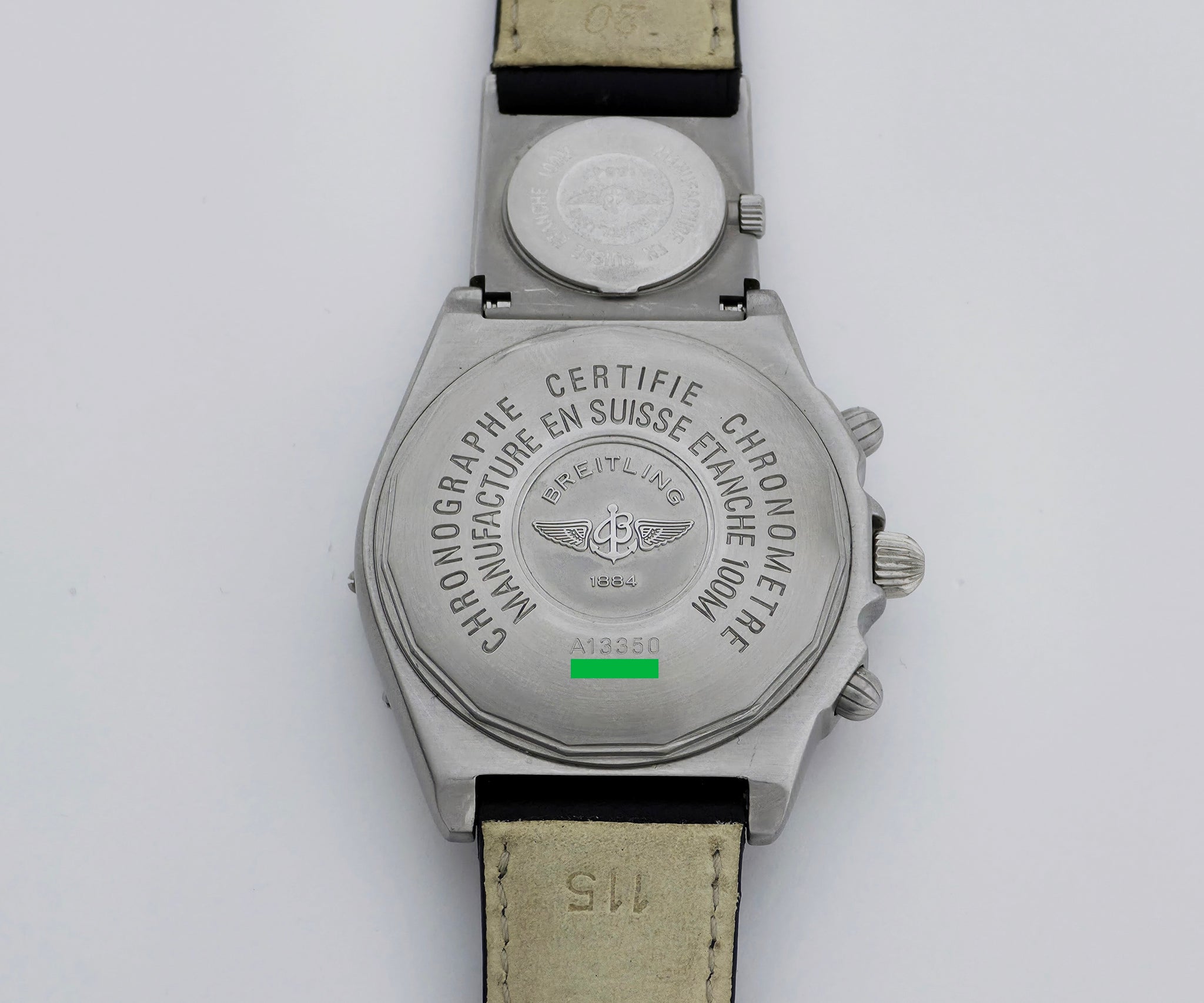 BREITLING Blackbird Chronograph Automatic, Two Steel Men's watch Ref: A13350