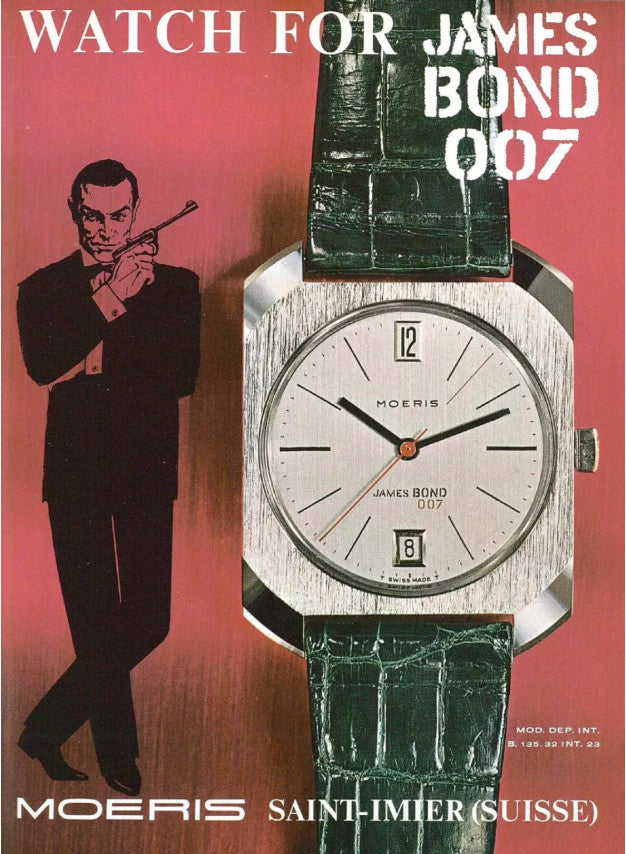 MOERIS James Bond 007 Automatic Cal. 2622  Steel 34mm Men's watch