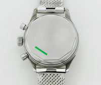 1960s LeCoultre Chronograph Mechanical Valjoux 72, Steel Men's watch 35mm Ref: E335