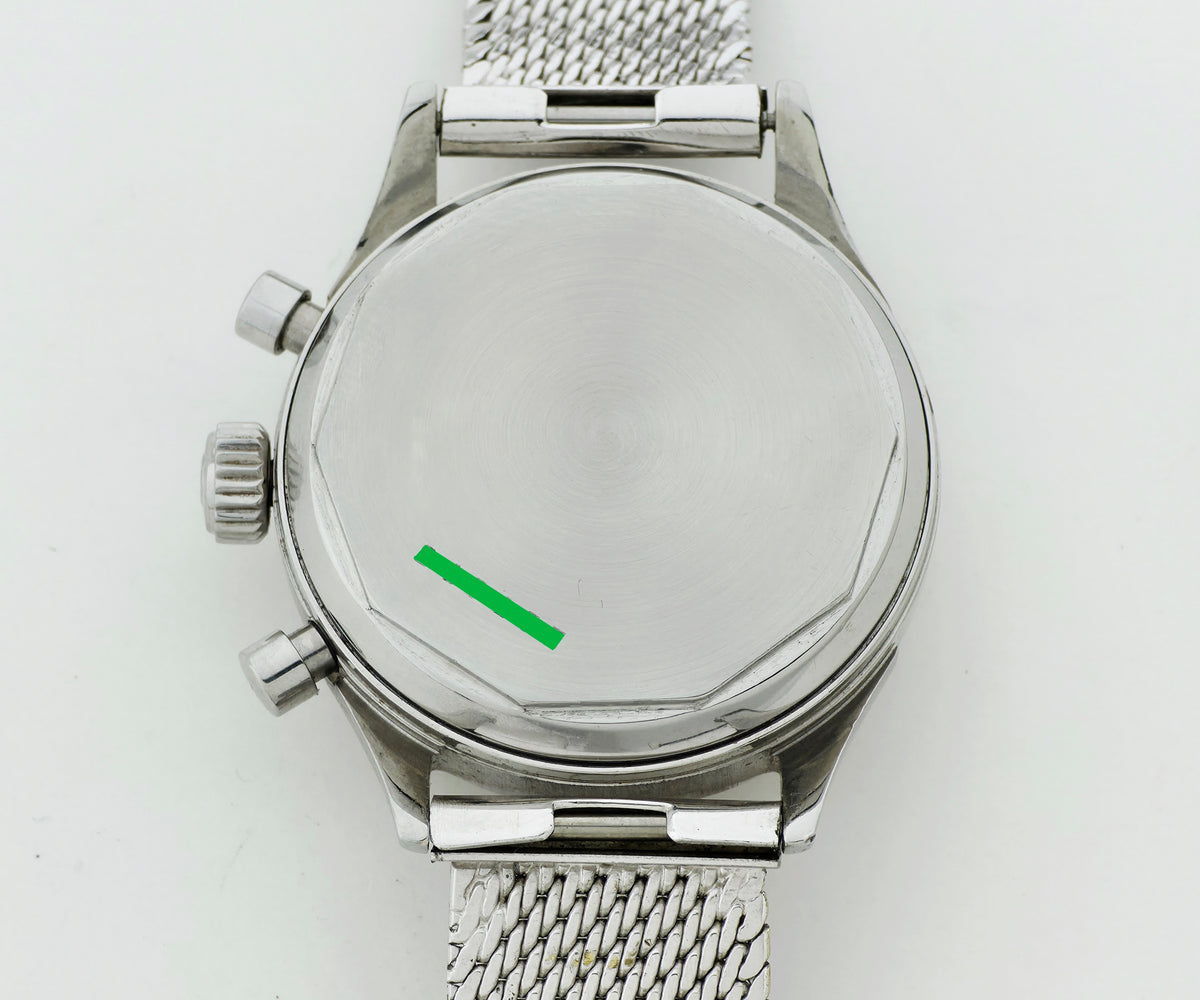 1960s LeCoultre Chronograph Mechanical Valjoux 72, Steel Men's watch 35mm Ref: E335