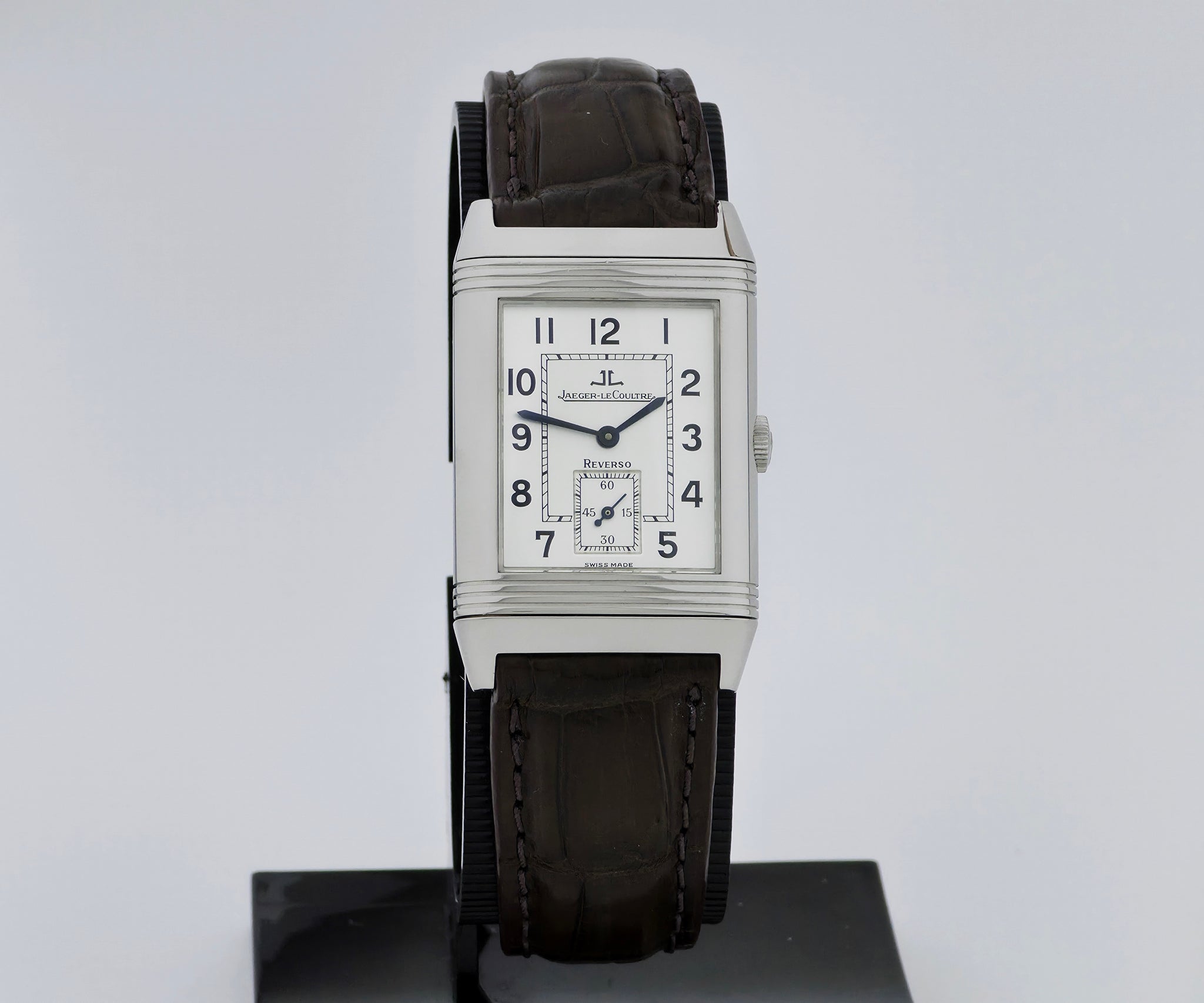Jaeger-LeCoultre Reverso Grande Taille Mechanical, Stainless steel Men's watch Ref: 270.8.62