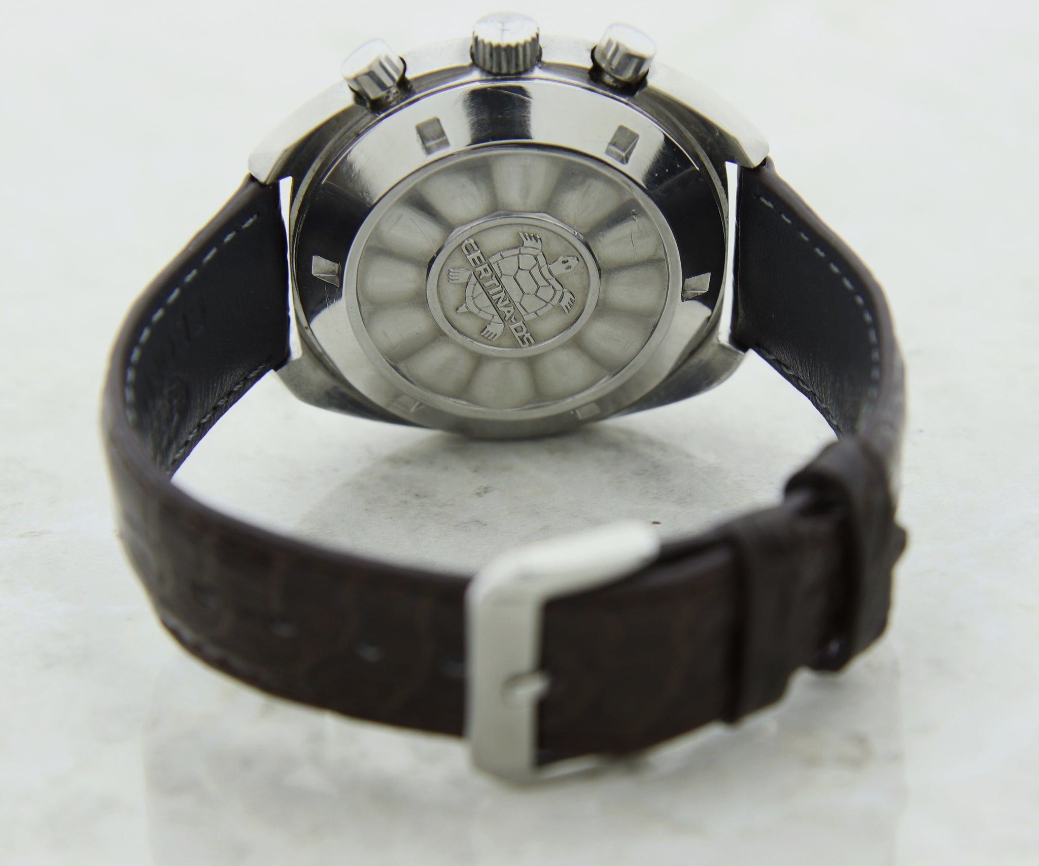 Vintage CERTINA DS-2 Chronolympic Chronograph Mechanical Cal. 23 Steel case 43mm Ref: 8601800