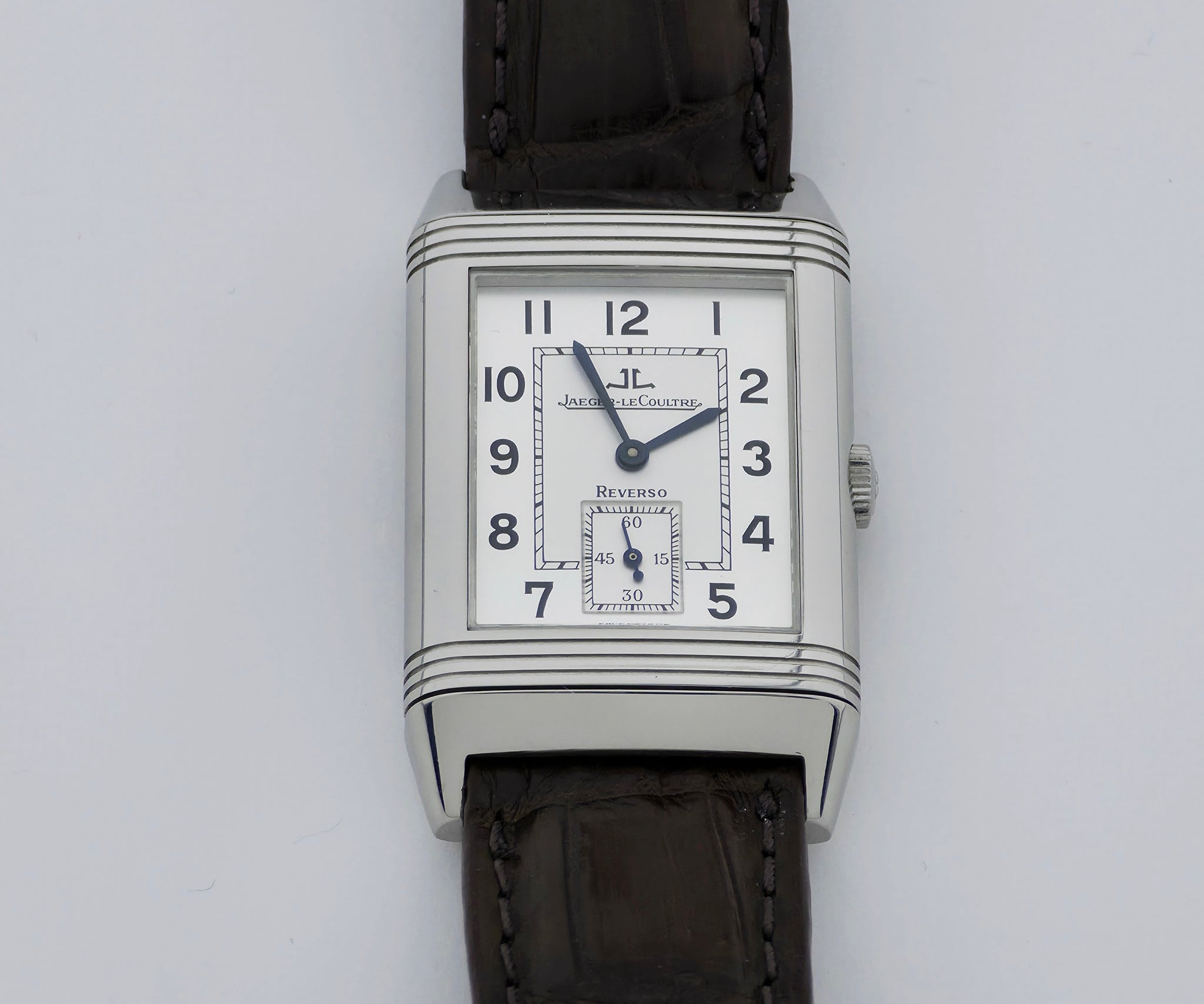 Jaeger-LeCoultre Reverso Grande Taille Mechanical, Stainless steel Men's watch Ref: 270.8.62