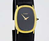 Cartier 18k Yellow Gold Electroplated Ellipse Mechanical watch