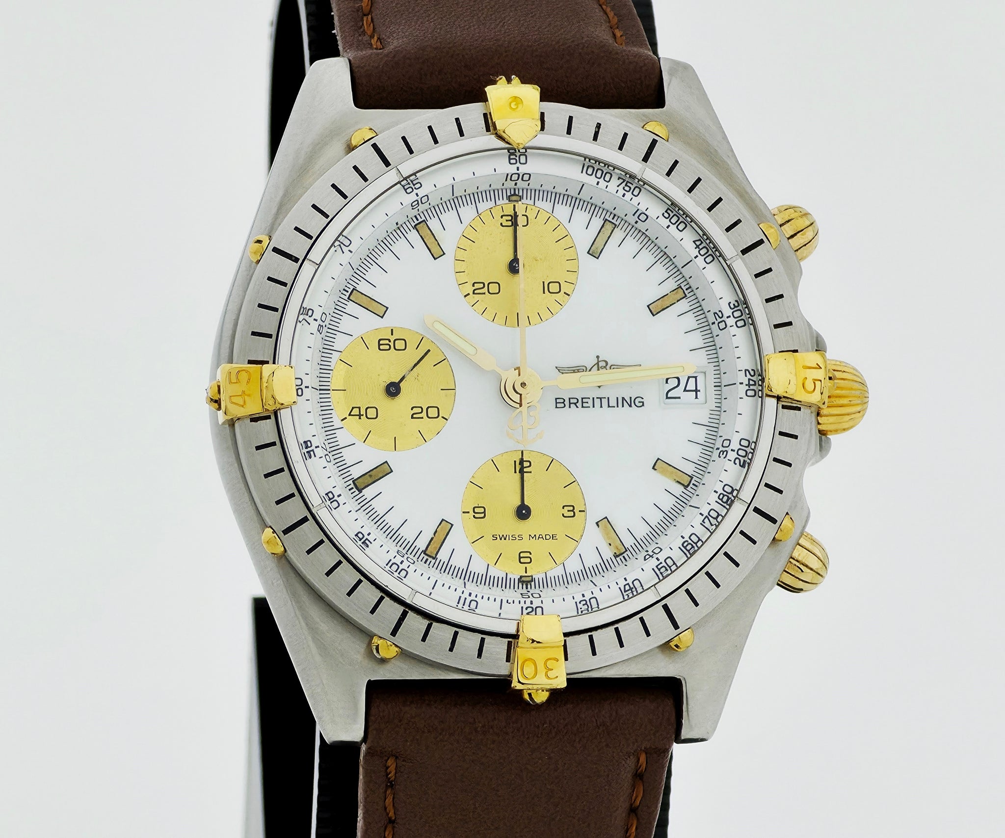 Breitling Chronomat Chronograph Automatic Gold & Steel 39mm Men's watch 81.950