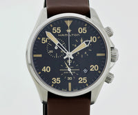 Hamilton Aviation Khaki Pilot Chronograph Quartz 43mm Steel case Ref: H767220