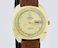 Vintage OMEGA f300Hz Quartz Cal. 1260 Steel & Gold plated case 38mm Ref: 198.031