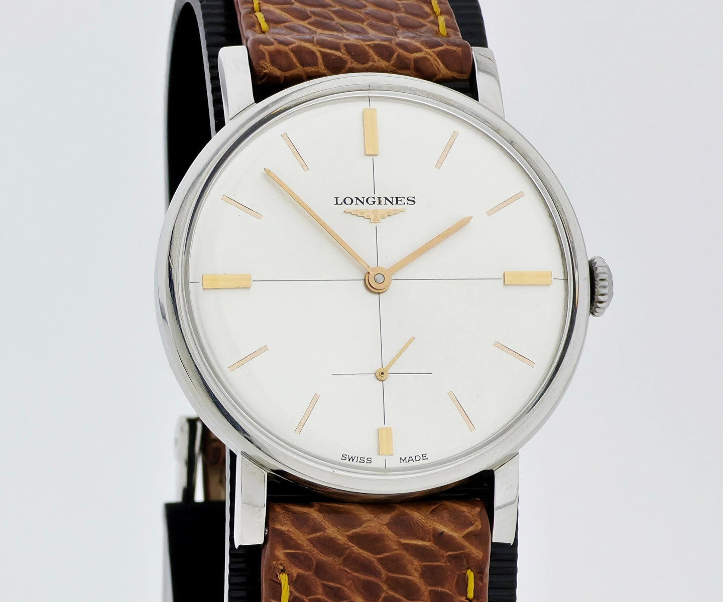 Vintage LONGINES mechanical Cal.30L Stainless steel case 35mm Ref: 8900
