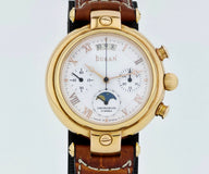 BURAN Poljot Basilika Moon Phase Chronograph Cal. 31679 Rose gold plated