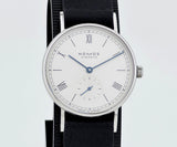 NOMOS Glashutte Ludwig Mechanical Cal. 7001 Steel case 33mm Ref: 244 / 201