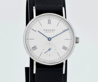 NOMOS Glashutte Ludwig Mechanical Cal. 7001 Steel case 33mm Ref: 244 / 201