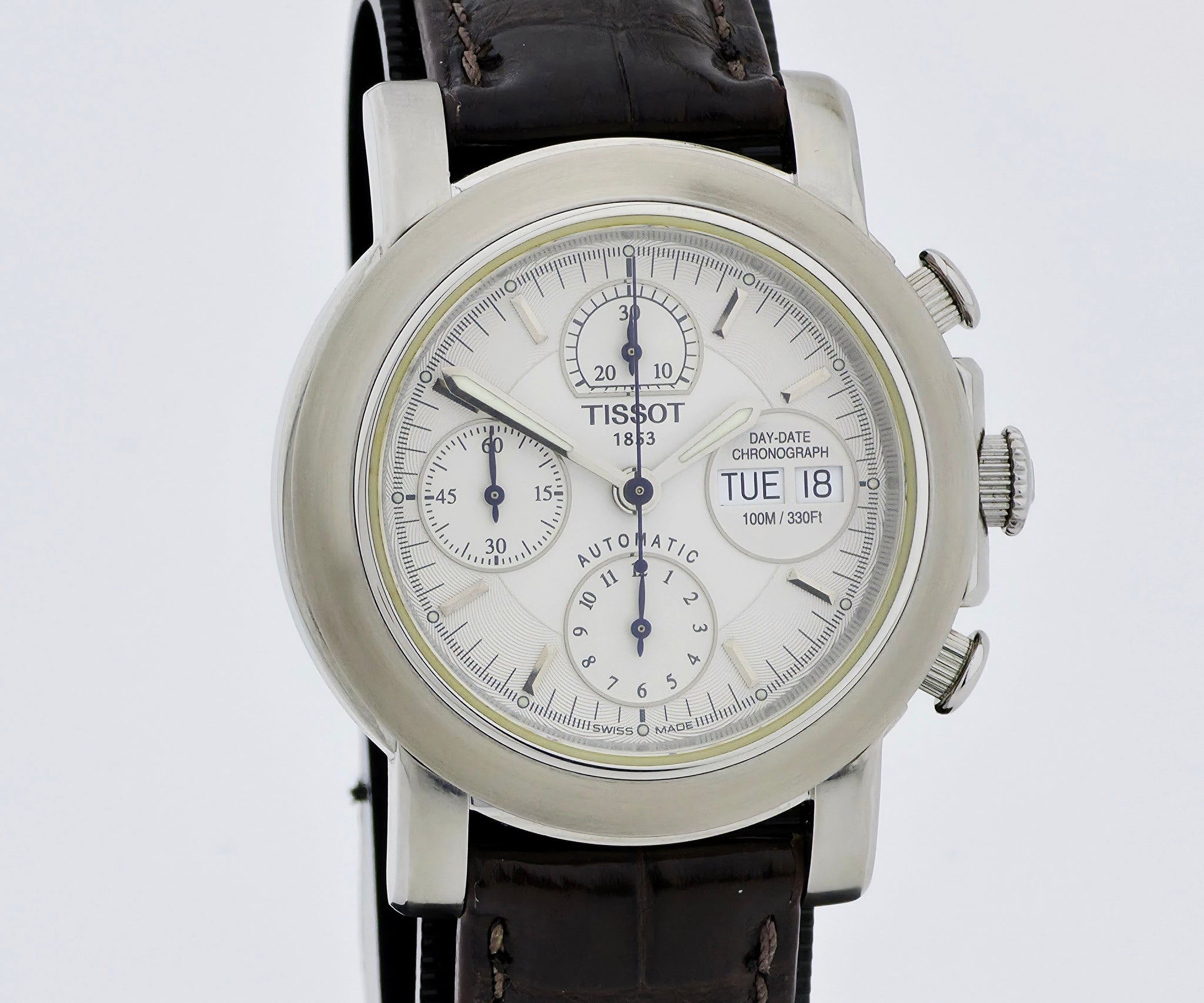 TISSOT T-Lord Day-Date Chronograph automatic Cal. 7750 T166/266 Steel case 41mm