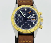 FORTIS Official Cosmonauts Chronograph Lemania 5100 Two tone 38mm case 602.60.142