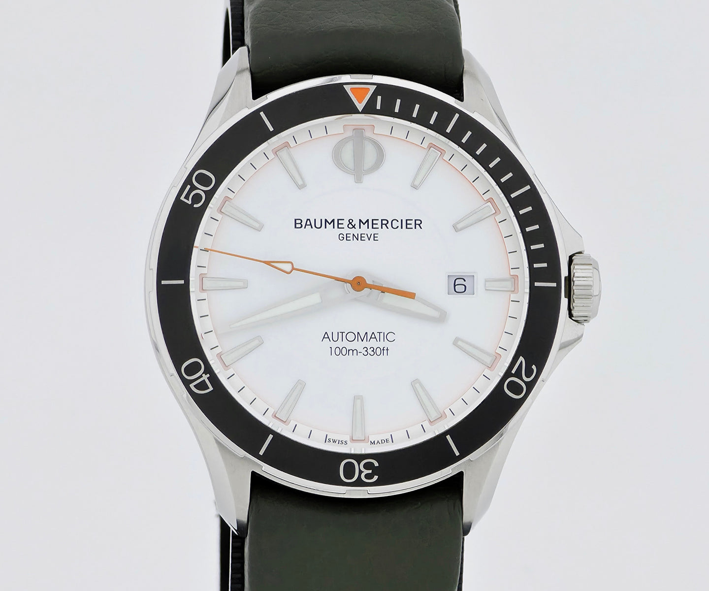 Baume & Mercier Clifton Club Automatic, 42mm Steel Men's watch Ref: 65827