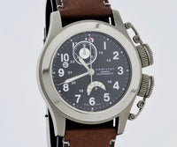 HAMILTON Khaki Navy Frogman, chronograph automatic 42mm Titanium Men's Watch Ref: H777160
