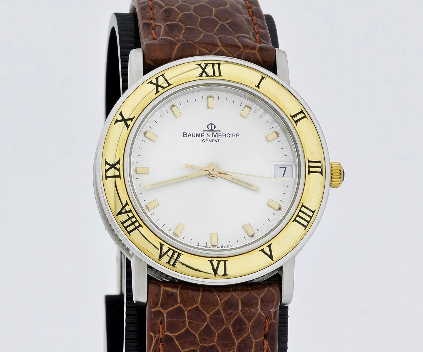 Baume & Mercier MV045103 Quartz 18k Gold & Steel Unisex watch 33mm