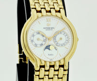 Raymond Weil Fidelio 2000 Quartz, Moon Phase 18K Gold Electroplated