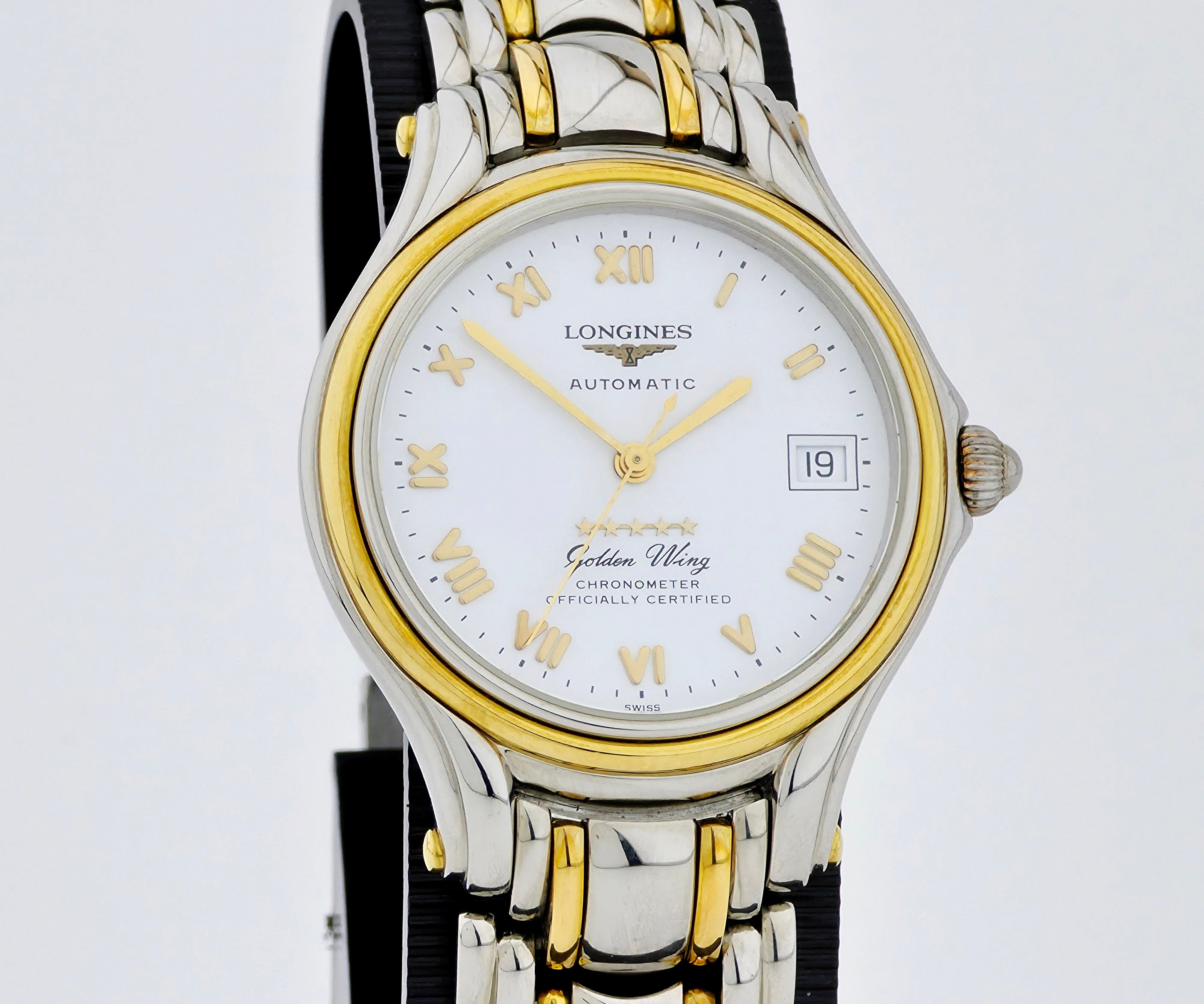 LONGINES Golden Wing 5 Star Automatic 18k Gold & Steel two- tone
